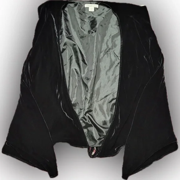 Coldwater Creek Velvet Vest — XL — EUC - Picture 3 of 7